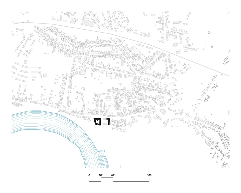 Lageplan Schloss Coswig